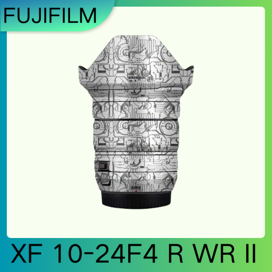 Lentes Fujifilm XF10-24F4 R WR II  - Pele câmera, adesivo câmera - com alta resistência a arranhões, à prova d'água e com design elegante.